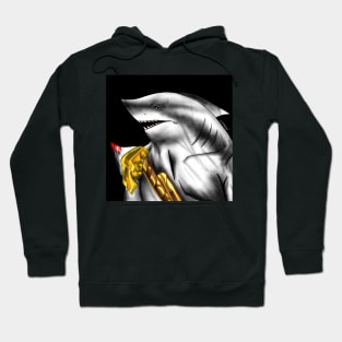 monster shark Hoodie